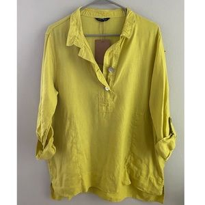 John Mark | Large Linen Top